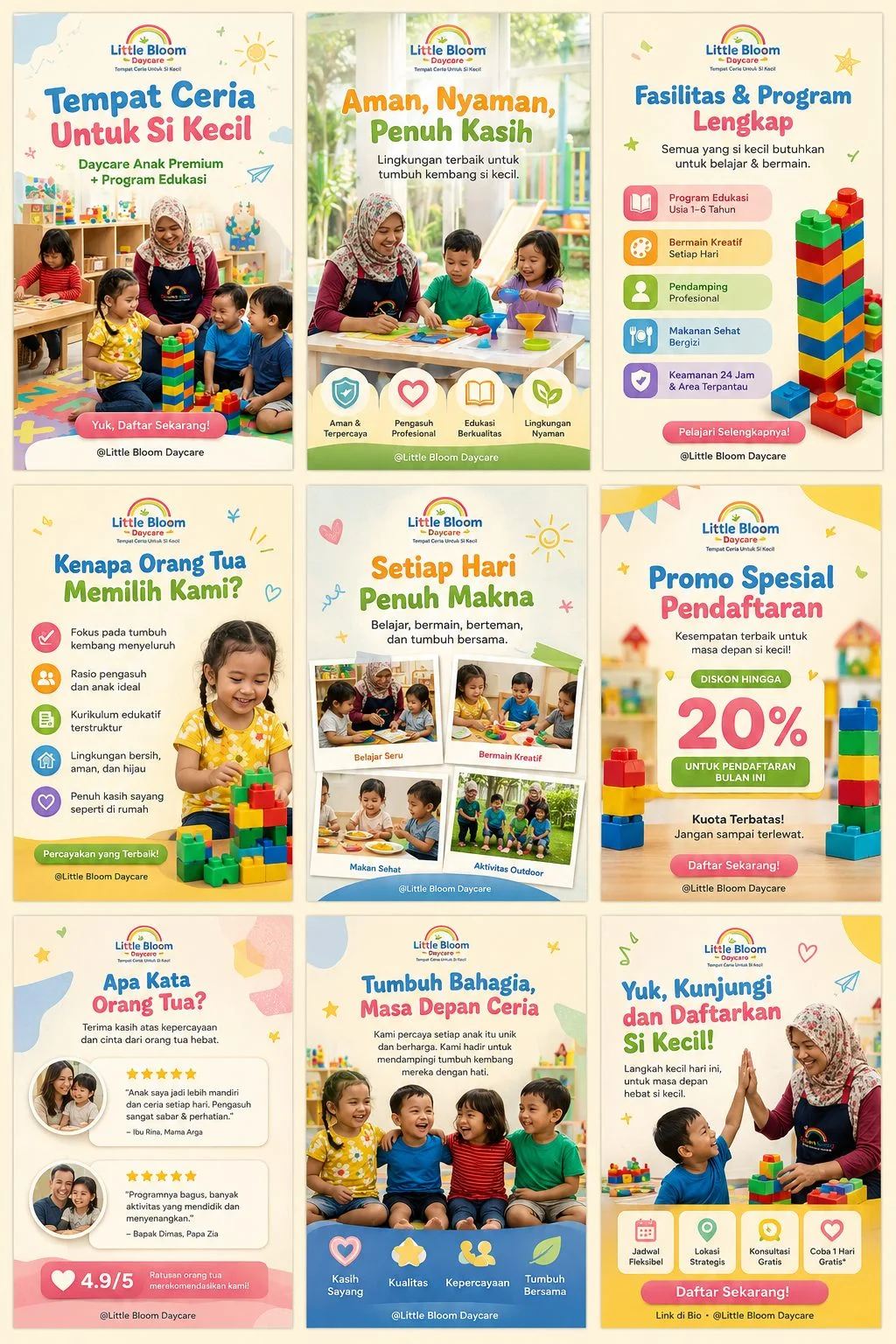 9-Grid Daycare & Early Child Education