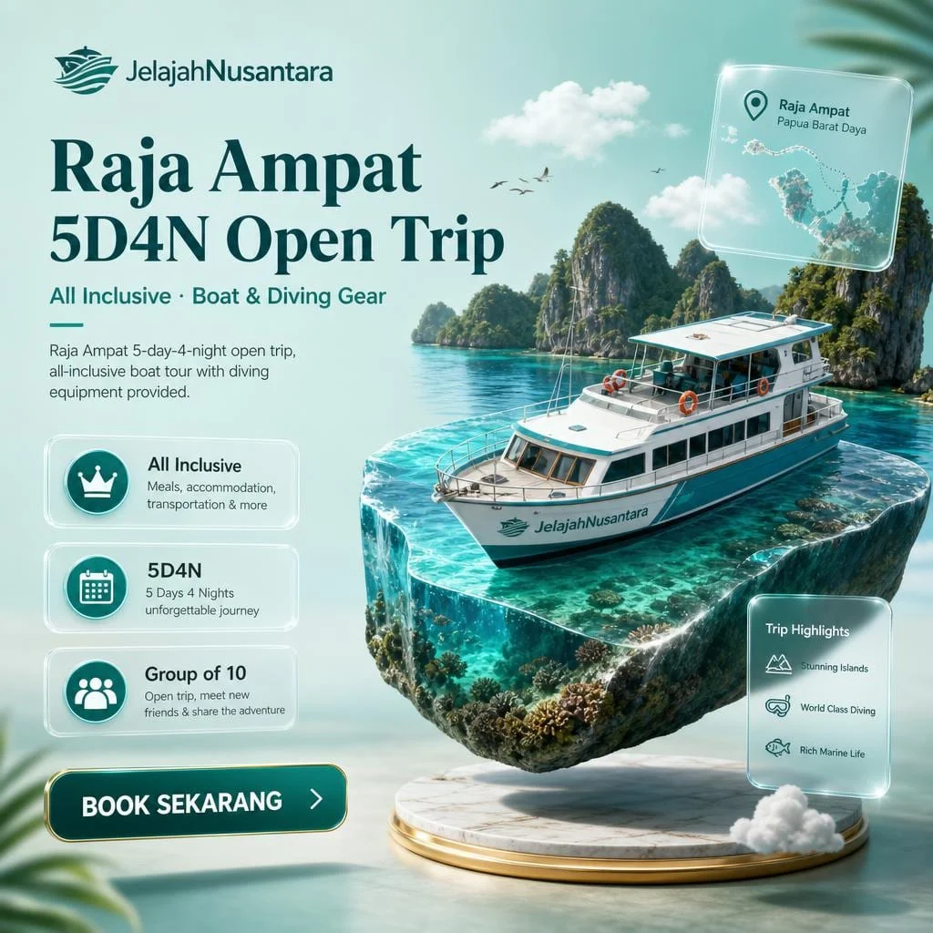 Raja Ampat Island Cruise Diorama